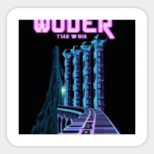 7 wonder cyberpunk 3 Sticker